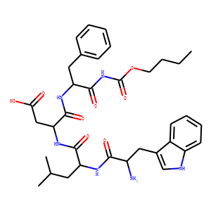 butyloxycarbonyl-tryptophyl-leucyl-aspartyl-phenylalaninamide