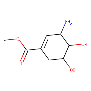 1-Cyclohexene-1-carboxylicacid,3-amino-4,5-dihydroxy-,methylester,[3R-