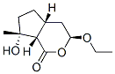 Cyclopenta[c]pyran-1(3H)-one, 3-ethoxyhexahydro-7-hydroxy-7-methyl-, [3S-(3alpha,4aalpha,7alpha,7aal