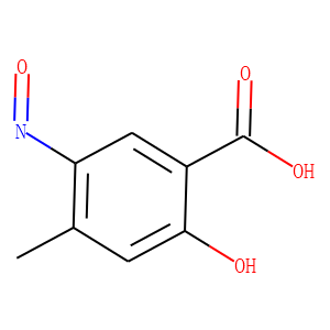 1,4-Cyclohexadiene-1-carboxylicacid,3-(hydroxyimino)-4-methyl-6-oxo-,
