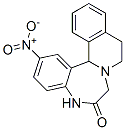5,9,10,14b-Tetrahydro-2-nitroisoquino[2,1-d][1,4]benzodiazepin-6(7H)-one,17617-18-4