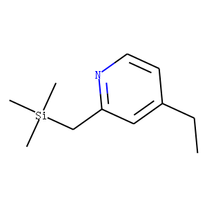 Pyridine, 4-ethyl-2-[(trimethylsilyl)methyl]- (9CI)