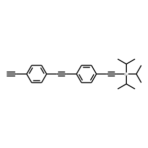 ((4-((4-ethynylphenyl)ethynyl)phenyl) ethynyl)triisopropylsilane