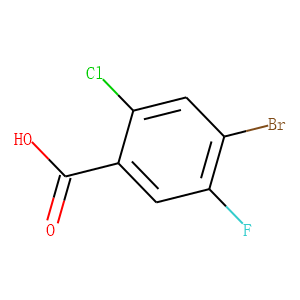 4-BROMO-2-CHLORO-5-FLUOROBENZOIC ACID