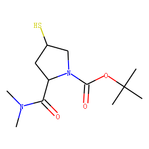 1-Pyrrolidine-Carboxylic Acid,2-[(Dimethylamino)Carbonyl]-4-Mercapto-1,1-Dimethyl Ester,(2s-Cis)-