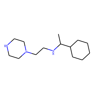 1-(2-(1-CYCLOHEXYLETHYL)AMINOETHYL)PIPERAZINE