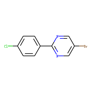 Pyrimidine, 5-bromo-2-(4-chlorophenyl)- (9CI)