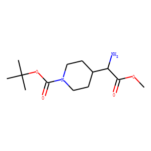 Methyl 2-AMino-2-(1-Boc-4-piperidyl)acetate