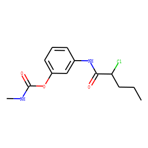 2-Chloro-N-[3-(N-methylcarbamoyloxy)phenyl]valeramide