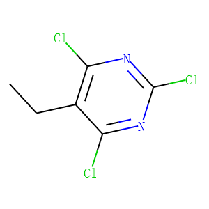 Pyrimidine, 2,4,6-trichloro-5-ethyl-