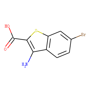 3-Amino-6-bromo-1-benzothiophene-2-carboxylic acid