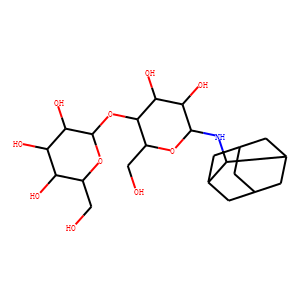 4-O-beta-D-Glucopyranosyl-N-tricyclo(3.3.1.1(sup 3,7))dec-2-ylbeta-D-g lucopyranosylamine