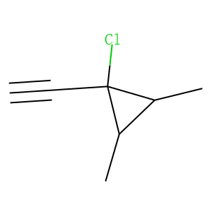 Cyclopropane, 1-chloro-1-ethynyl-2,3-dimethyl-, (1alpha,2alpha,3alpha)- (9CI)