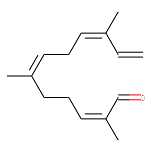 (E,E,E)-2,6,10-trimethyldodeca-2,6,9,11-tetraen-1-al