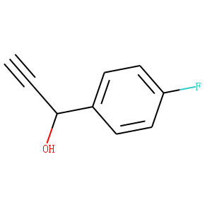 Benzenemethanol, alpha-ethynyl-4-fluoro-, (alphaS)- (9CI)