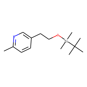 5-[2-(tert-Butyldimethylsilyloxy)ethyl]-2-methyl-pyridine