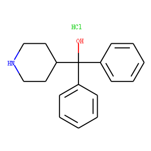 Diphenylpiperidin-4-ylmethanol hydrochloride