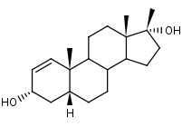17β-Methyl-5β-androst-1-ene-3α,17α-diol