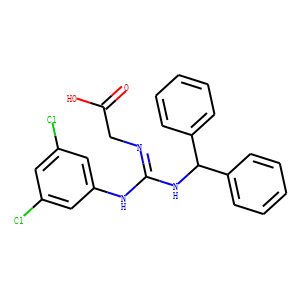 N-[[(3,5-Dichlorophenyl)amino][(diphenylmethyl)amino]methylene]-glycine