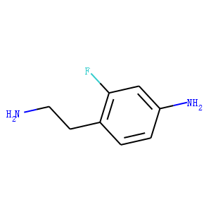 Benzeneethanamine, 4-amino-2-fluoro- (9CI)