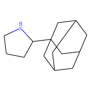 2-(1-adamantyl)pyrrolidine(SALTDATA: HCl)