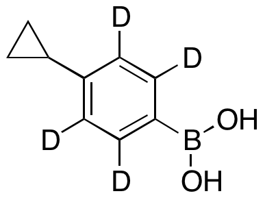 4-Cyclopropylphenylboronic Acid-d4