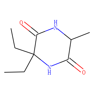 2,5-Piperazinedione,3,3-diethyl-6-methyl-,(S)-(9CI)
