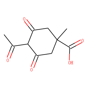4-ACETYL-3,5-DIOXO-1-METHYLCYCLOHEXANECARBOXYLIC ACID