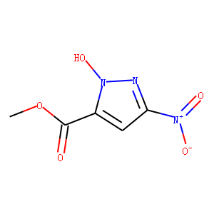 1H-Pyrazole-5-carboxylicacid,1-hydroxy-3-nitro-,methylester(9CI)