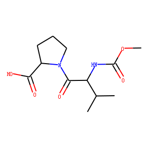 N-(METHOXYCARBONYL)-L-VALYL]-L-PROLINE