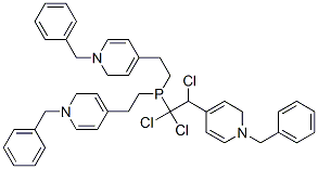 tris[2-(1-benzylpyridin-4-yl)ethyl]phosphane trichloride