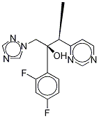 ((2RS,3SR)-2-(2,4-difluorophenyl)-3-(pyrimidin-4-yl)-1-(1H-1,2,4-triazol-1-yl)butan-2-ol)