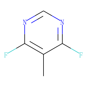Pyrimidine, 4,6-difluoro-5-methyl- (8CI)