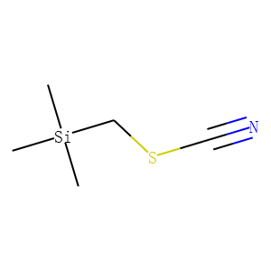 (trimethylsilyl)methyl thiocyanate