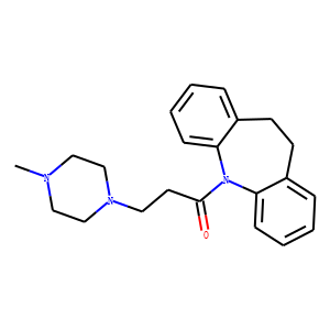 10,11-Dihydro-5-[3-(4-methyl-1-piperazinyl)-1-oxopropyl]-5H-dibenz[b,f]azepine