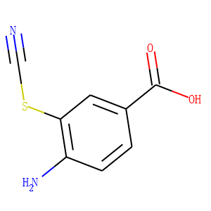 4-amino-3-thiocyanatobenzoic acid