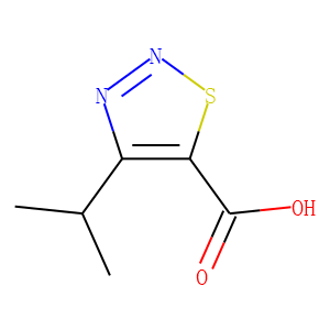 1,2,3-Thiadiazole-5-carboxylicacid,4-(1-methylethyl)-(9CI)