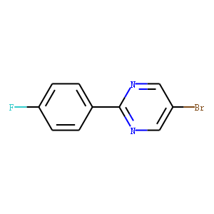Pyrimidine, 5-bromo-2-(4-fluorophenyl)- (9CI)