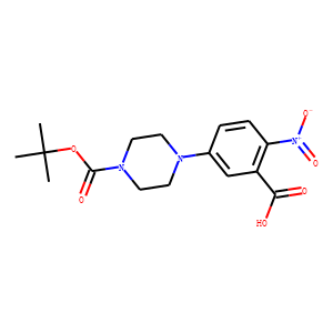 1-N-BOC-4-(3-CARBOXY-4-NITROPHENYL)PIPERAZINE