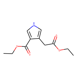 ETHYL 4-(2-ETHOXY-2-OXOETHYL)-1H-PYRROLE-3-CARBOXYLATE