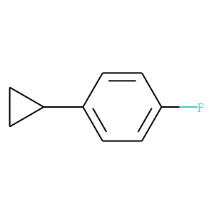 Benzene, 1-cyclopropyl-4-fluoro-