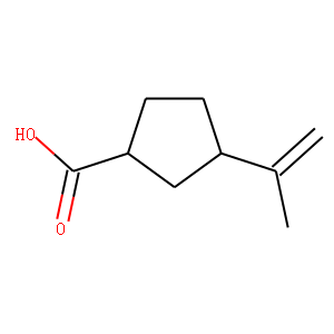 Cyclopentanecarboxylic acid, 3-(1-methylethenyl)-, cis- (9CI)