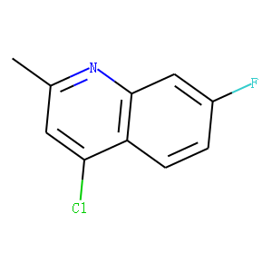 4-CHLORO-7-FLUORO-2-METHYLQUINOLINE