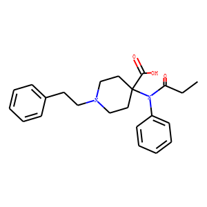 4-PIPERIDINECARBOXYLIC ACID, 4-[(1-OXOPROPYL)PHENYLAMINO]