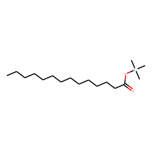 Tetradecanoic acid trimethylsilyl ester