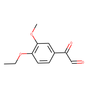 Benzeneacetaldehyde, 4-ethoxy-3-methoxy-alpha-oxo- (9CI)