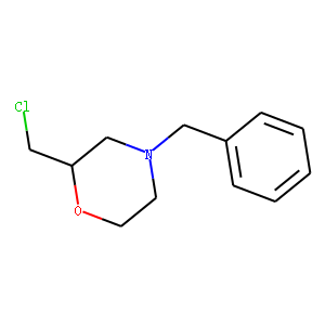 Morpholine, 2-(chloromethyl)-4-(phenylmethyl)-, (2R)-