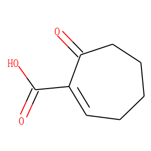 1-Cycloheptene-1-carboxylicacid,7-oxo-(9CI)