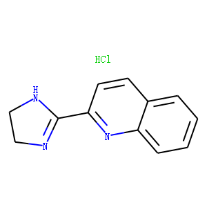 2-(4,5-DIHYDROIMIDAZOL-2-YL)QUINOLINE HYDROCHLORIDE