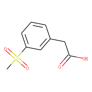 3-(METHYLSULFONYL)PHENYLACETIC ACID